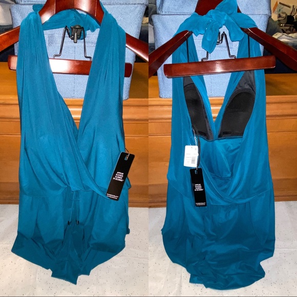 MAGICSUIT BIANCA ONE-
PIECE ROMPER from Bare Necessities in plus size 16 - Picture 4 of 9